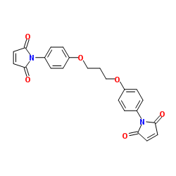 1,4-BIS(4-MALEIMIDOPHENOXY)PROPANE structure
