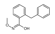 2-benzyl-N-methoxybenzamide结构式