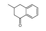 3-Methyl-1,2,3,4-tetrahydronaphthalene-1-one Structure