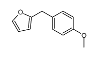 2-[(4-methoxyphenyl)methyl]furan结构式