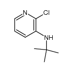 2-Chloro-3-[(1,1-dimethylethyl)amino]pyridine结构式