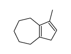 3-methyl-1,4,5,6,7,8-hexahydro-azulene Structure