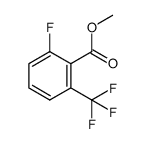 2-氟-6-三氟甲基苯甲酸甲酯结构式