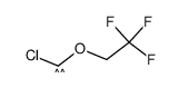 2,2,2-trifluoroethoxychlorocarbene Structure