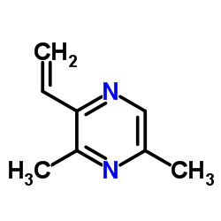 ethenyl dimethyl pyrazine Structure