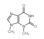 3,9-二甲基黄嘌呤结构式