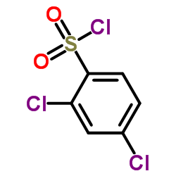 2,4-Dichlorobenzenesulfonyl chloride structure