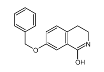 7-(Benzyloxy)-3,4-dihydro-1(2H)-isoquinolinone Structure
