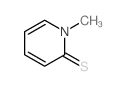 2(1H)-Pyridinethione,1-methyl-结构式