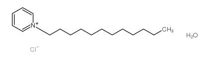 正十二烷基氯吡啶一水合物结构式