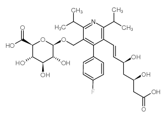 Desmethyl Cerivastatin-O-b-D-glucuronide structure