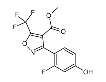 3-(2-Fluoro-4-hydroxyphenyl)-5-(trifluoromethyl)-4-Isoxazolecarboxylic Acid Methyl Ester picture