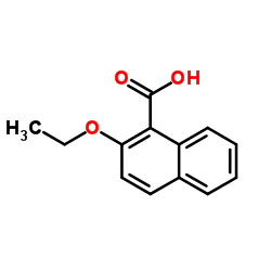 2-乙氧基萘甲酸结构式
