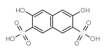 3,6-二羟基-2,7-萘二磺酸结构式