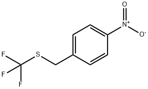 4-硝基(三氟甲硫基甲基)苯结构式