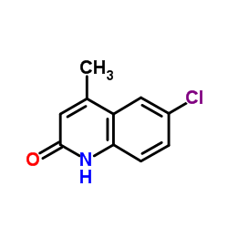 6-氯-2-羟基-4-甲基喹啉结构式