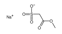 (碳甲氧基)甲烷磺酸钠结构式