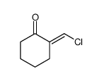 2-(chloromethylidene)cyclohexan-1-one结构式