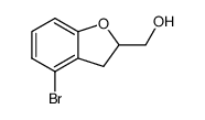 (4-Bromo-2,3-dihydrobenzofuran-2-yl)Methanol Structure