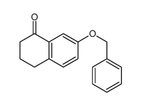 7-(苄氧基)-3,4-二氢萘-1(2H)-酮结构式