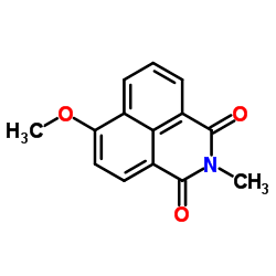 N-甲基-4-甲氧基-1,8-萘二甲酰亚胺图片