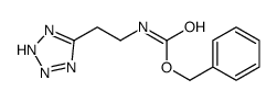 5-[2-(Cbz-amino)ethyl]-1H-tetrazole Structure