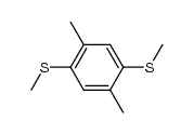 1,4-bis(mercaptomethyl)-2,5-dimethylbenzene结构式