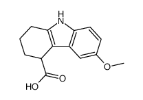 6-methoxy-1,2,3,4-tetrahydrocarbazole-4-carboxylic acid Structure