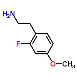 2-(2-Fluoro-4-methoxyphenyl)ethanamine Structure