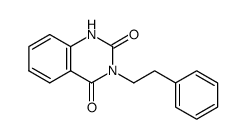 3-(2-phenylethyl)quinazoline-2,4(1H,3H)-dione Structure