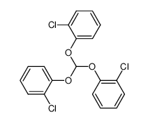 orthoformic acid tris-(2-chloro-phenyl ester) Structure