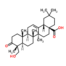 Hederagonic acid结构式