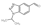 1-异丙基-1H-苯并[d][1,2,3]噻唑-5-甲醛结构式