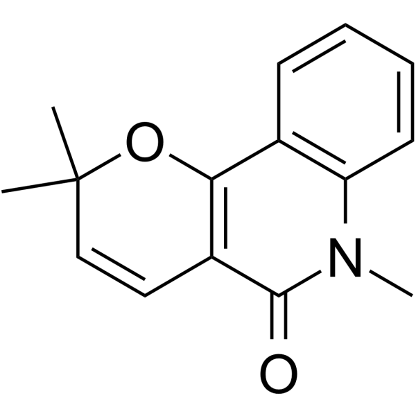 N-Methylflindersine structure