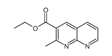 ethyl 2-methyl-1,8-naphthyridine-3-carboxylate Structure