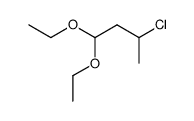 3-Chlorobutyraldehyde diethylacetal Structure