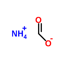 Formic acid ammonium salt Structure