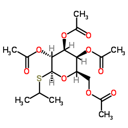 [(3S,4S,6S)-3,4,5-triacetyloxy-6-propan-2-ylsulfanyloxan-2-yl]methyl acetate图片