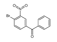 (4-bromo-3-nitrophenyl)-phenylmethanone Structure