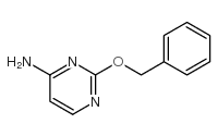 2-(苯基甲氧基)-4-嘧啶胺结构式