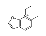 7-ethyl-6-methylfuro[2,3-b]pyridin-7-ium Structure