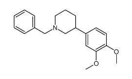 1-benzyl-3-(3,4-dimethoxyphenyl)piperidine结构式