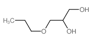 1,2-Propanediol,3-propoxy- Structure