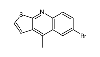 6-bromo-4-methylthieno[2,3-b]quinoline Structure