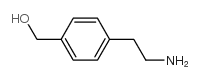 [4-(2-氨基-乙基)-苯基]-甲醇结构式