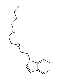 1-[2-(2-butoxyethoxy)ethyl]indole Structure