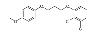 1,2-dichloro-3-[3-(4-ethoxyphenoxy)propoxy]benzene Structure