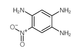 1,2,4-Benzenetriamine,5-nitro- Structure