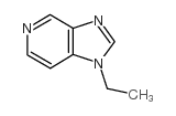 1-乙基-1H-咪唑并[4,5-c]吡啶结构式