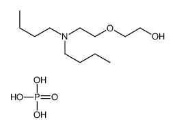 2-[2-(dibutylamino)ethoxy]ethanol,phosphoric acid Structure